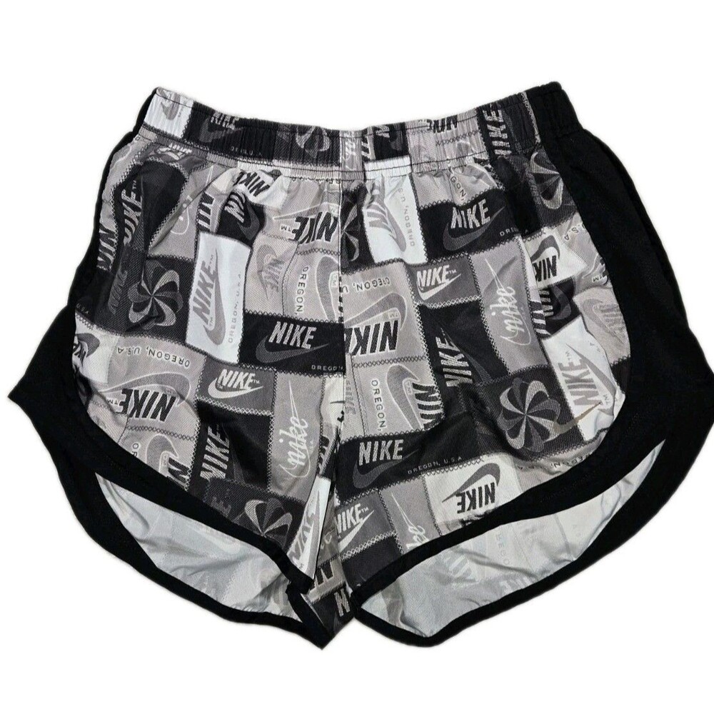 Womens Nike DriFit Clash Tempo Printed Running Shorts Medium 26x3